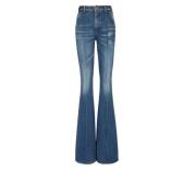 Flarede denim jeans