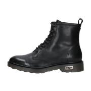Premium Lace-up Leather Boots