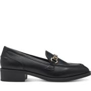 Elegante Sorte Lukkede Loafers