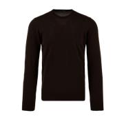 Mørkebrune Sweaters til Mænd