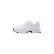 Hvide Læder Unisex Sneakers
