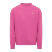 Fuchsia Crew Neck Sweatshirt