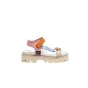 Moderne Oversized Flade Sandaler