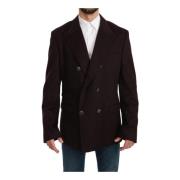 Smuk Bordeaux Dobbelt Breasted Blazer