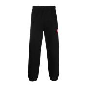 Sorte Logo-Patch Track Pants