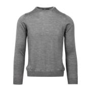 Dove Grey Crew Neck Sweater