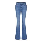 Bootcut Jeans B(AIR) - Normal talje, Udsvinget ben, Lynlås knaplukning, 5-lomme stil