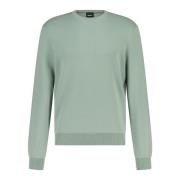 Finstrikket Pullover Regular-Fit Rund Hals