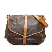 Pre-owned Canvas louis-vuitton-tasker