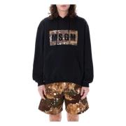 Camo Box Logo Hoodie