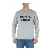 Grå Langærmet Sweatshirt