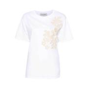 Blomsterbroderet Jersey T-shirt