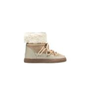 Beige High Top Sneakers