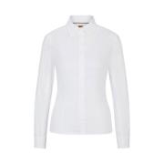Klassisk Hvid Slim Fit Skjorte