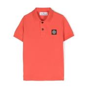 Orange Rød Polo Shirt