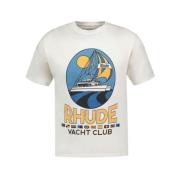 Yacht Club T-Shirt - Bomuld - Hvid