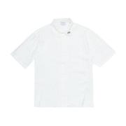 Hvid Cupro Skjorte