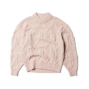 Elsa Cable Jumper, Off White