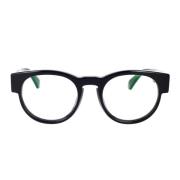 Unisex Style 58 Sort Acetat Briller