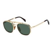 Guld Havana/Grøn Clip-On Solbriller