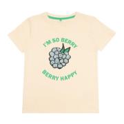 Berry Happy Junior Tee - White Swan