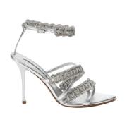 Glamourøs Olivia Metallic Lædersandal