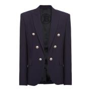 Dobbeltbrystet Jersey blazer