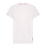Hvid T-shirts i Minimalistisk Stil - 3-Pack