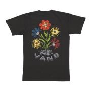 Vintage Floral Beton T-shirt