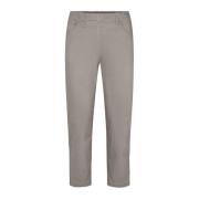 Laurie Patricia Pure Regular Crop Trousers Regular 100870 25000 Grey Sand
