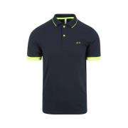 Blå Polo Fluo T-shirts og Polos