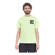 Fine Astro Lime Kortærmet T-shirt