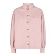 Loose-fitting Leila Lori Shirt Sølv Pink