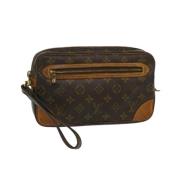 Pre-owned Canvas louis-vuitton-tasker