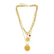 Joy Waterproof 3in1 Necklace 18 Carat Gold Plated