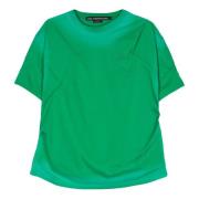 Grøn Bio-vasket T-shirt med ADSB-logo