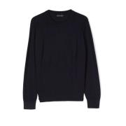 Navy Blue Pullover Sweater