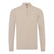 Oscar Jacobson Percy Half Zip Strik