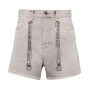 Brændt Lilla Cargo Shorts