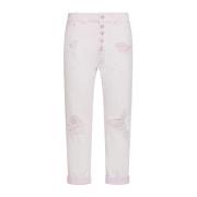 Pink Denim Jeans