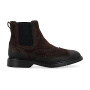 Brun Suede Chelsea Boot H576