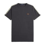 Ringer T-Shirt Anchor Grey / Black