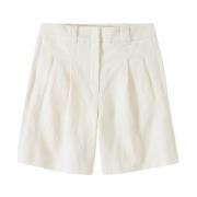 Bomuld Linned Bermuda Shorts