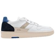 Vintage Court Sneakers Hvid-Blå