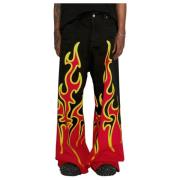 Flammemotiv Store-Form Jeans