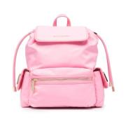 Pink Bucket Bag Backpack