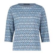 Jacquard Sweatshirt Moderne Look