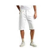 Hvid Denim Bermuda Shorts