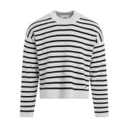 Stribet Sailor Bomuld Pullover Sweater