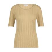 Luksuriøs Zaza Top i Beige